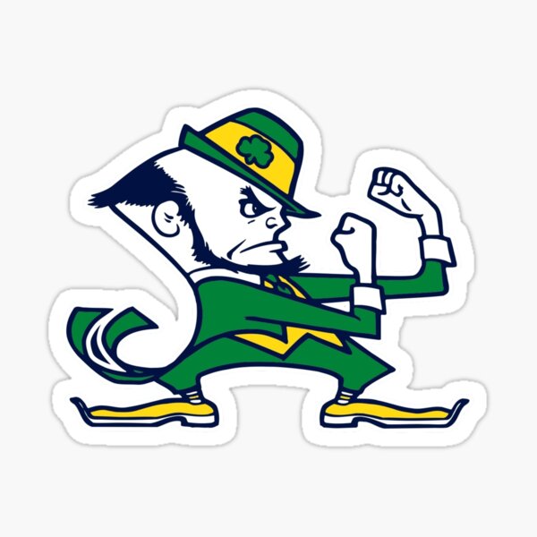"Notre Dame" fighting club Sticker
