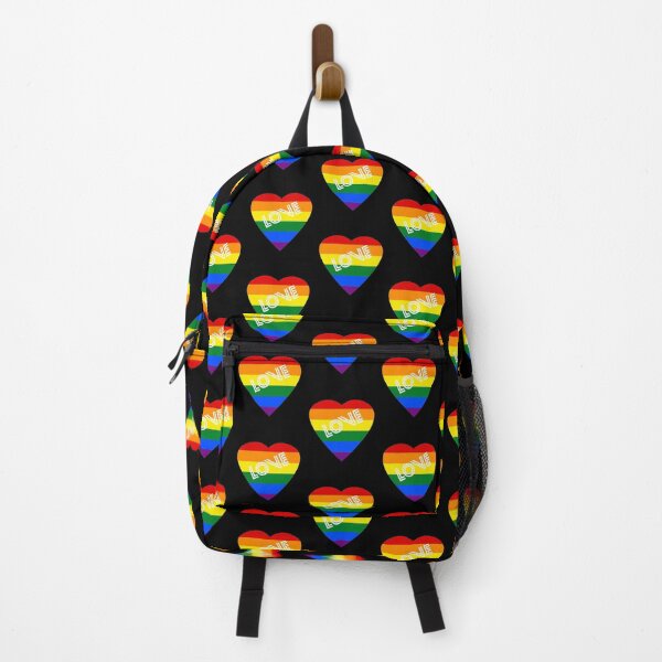 Item preview, Heart in rainbow colors Love LGBT Rainbow love designed and sold by GeogDesigns.