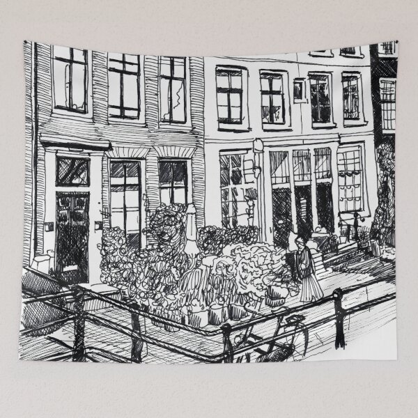 Item preview, Historic houses of Amsterdam designed and sold by hendrikjan1958.
