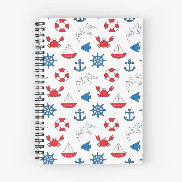 Item preview, Aquatic theme seamless pattern designed and sold by AleksOrel.