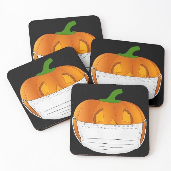 Item preview, Pumpkin With Face Mask designed and sold by X-OTIC.