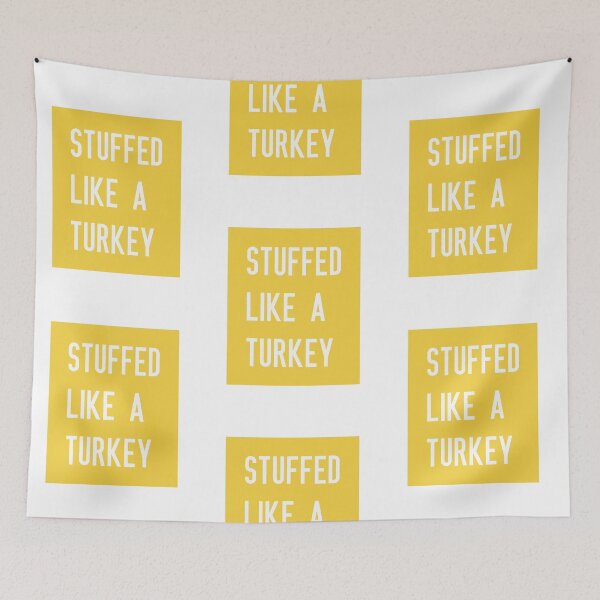 Item preview, Stuffed Like A Turkey | Thanksgiving Holiday | Autumn Harvest Festival | Lettering Design designed and sold by Ainbowz-Artwork.