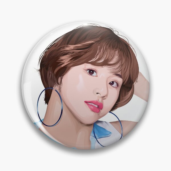 Item preview, Twice Chaeyoung fanart designed and sold by ZelleDesigns.