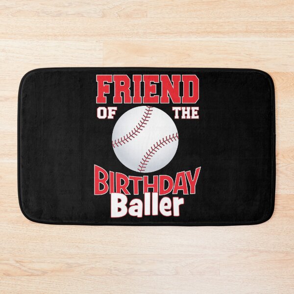 Item preview, Friend Of The Birthday Baller Baseball Themed Party graphic designed and sold by Grabitees.