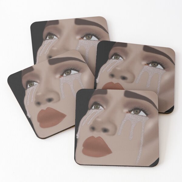 Item preview, Glitter tears sticker designed and sold by Alexa-Stefan.