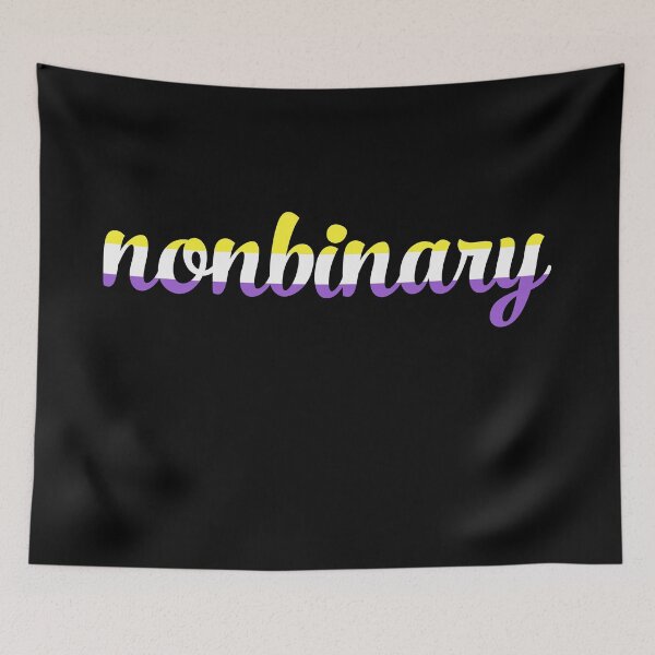 Item preview, Nonbinary pride flag colors designed and sold by flowerblossoms.