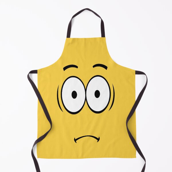 Item preview, Funny scared face expression cartoon illustration designed and sold by AnujShah7.