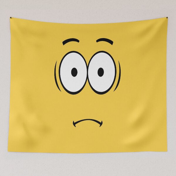 Item preview, Funny scared face expression cartoon illustration designed and sold by AnujShah7.