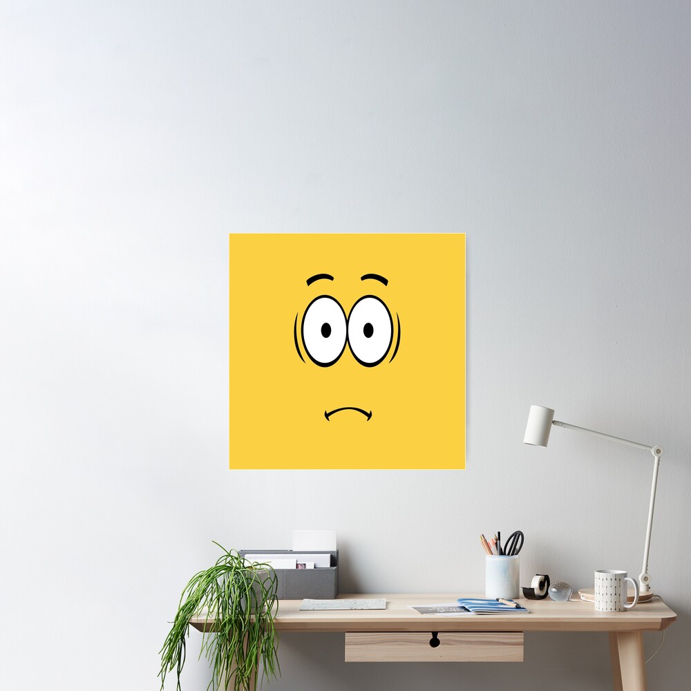Premium Vector  Fear cartoon emotion scared face comic expression