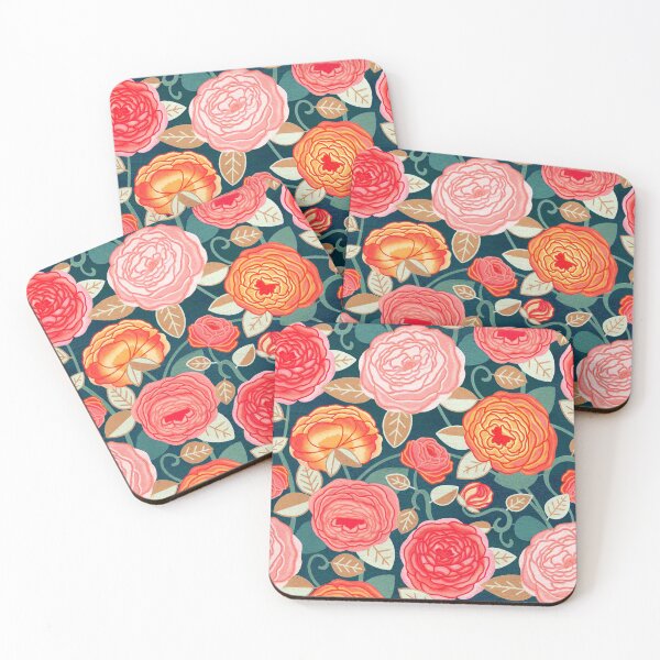 Item preview, Vintage Climbing Rosa Vines designed and sold by TigaTiga.