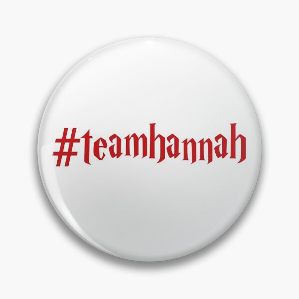 Team Hannah Pin