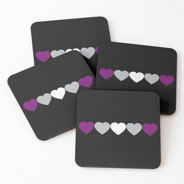 Item preview, Graysexual Hearts designed and sold by asexualowls.