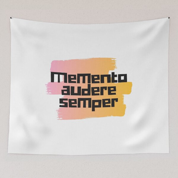 Item preview, memento audere semper designed and sold by FedoraDesign.
