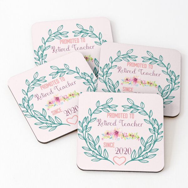 Item preview, Promoted to retired teacher since 2020 Retiring Teacher, Women Quarantine 2020, Teacher Appreciation,Gift For Teacher,Teacher Retirement Gift  designed and sold by aminosile.