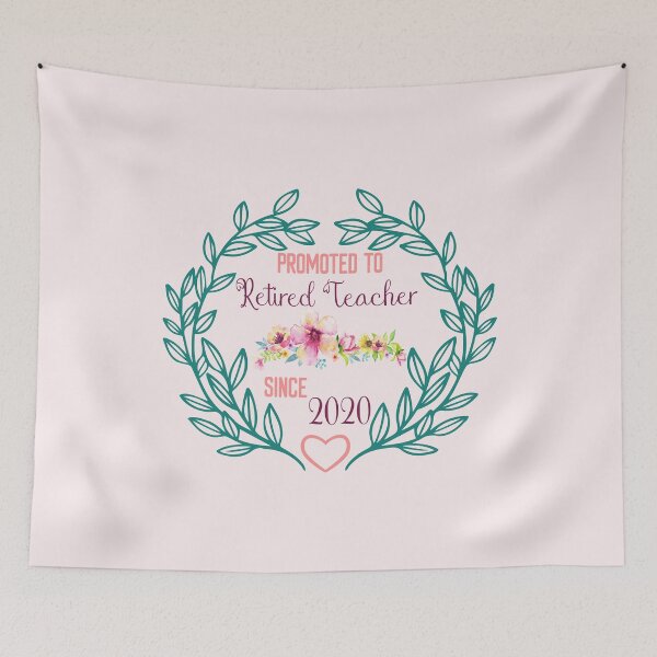 Item preview, Promoted to retired teacher since 2020 Retiring Teacher, Women Quarantine 2020, Teacher Appreciation,Gift For Teacher,Teacher Retirement Gift  designed and sold by aminosile.