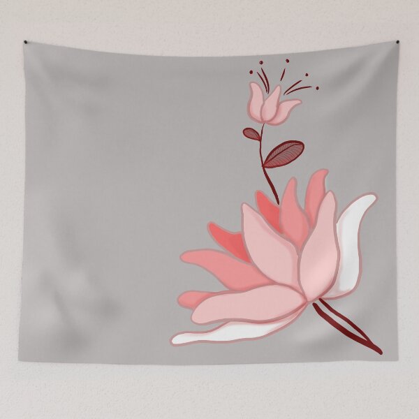 Item preview, Flower with simple coloring designed and sold by Chino20.