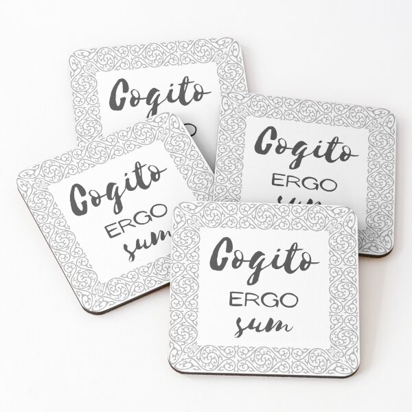 Item preview, cogito ergo sum designed and sold by FedoraDesign.