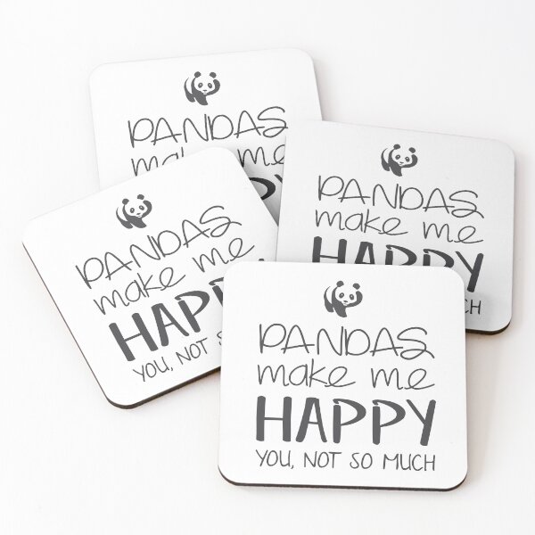 Item preview, Pandas make me happy, you not so much designed and sold by della95.