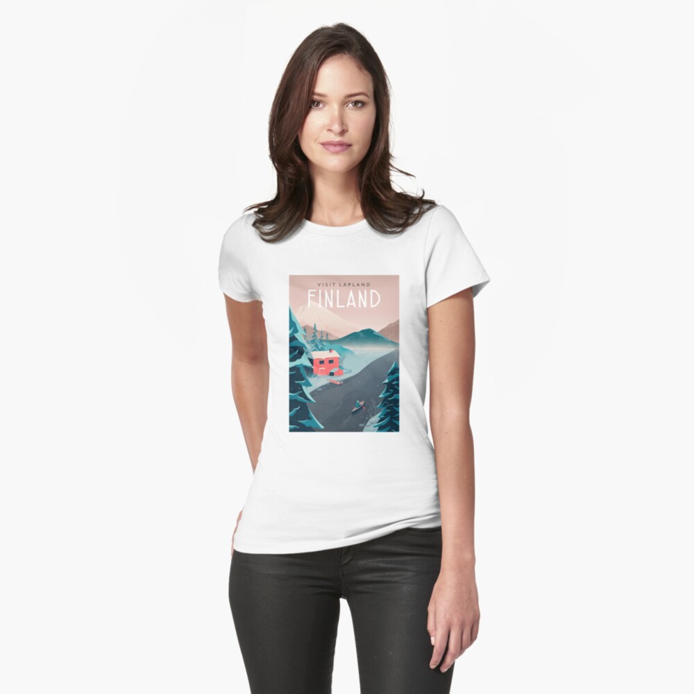 Item preview, Fitted T-Shirt designed and sold by anniko-story.