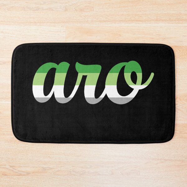 Item preview, Aro - aromantic pride flag colors designed and sold by flowerblossoms.