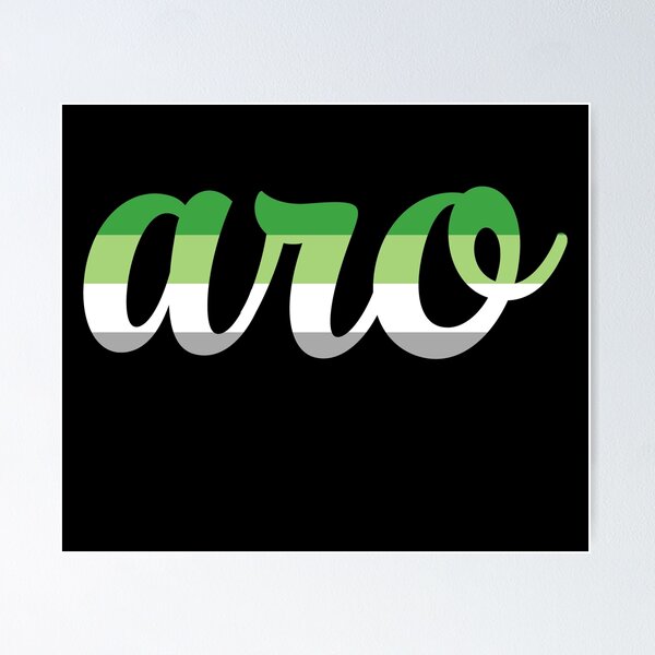 Item preview, Aro - aromantic pride flag colors designed and sold by flowerblossoms.