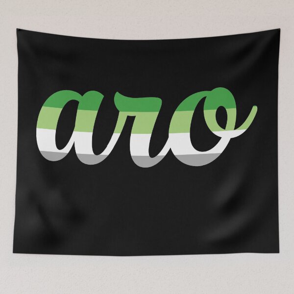 Item preview, Aro - aromantic pride flag colors designed and sold by flowerblossoms.