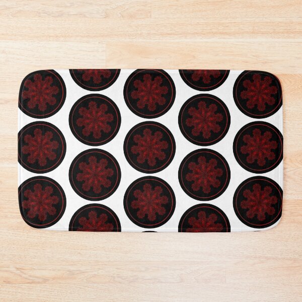 Item preview,  “A flower of blood” - geometric flower - golden rule - circular logo -Graphic design designed and sold by BDLVandFriends.