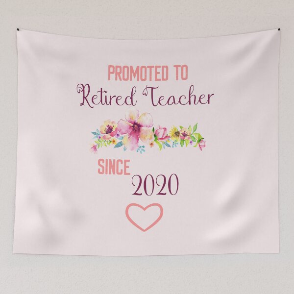 Item preview, Promoted to retired teacher since 2020 Retiring Teacher, Women Quarantine 2020, Teacher Appreciation,Gift For Teacher,Teacher Retirement Gift  designed and sold by aminosile.