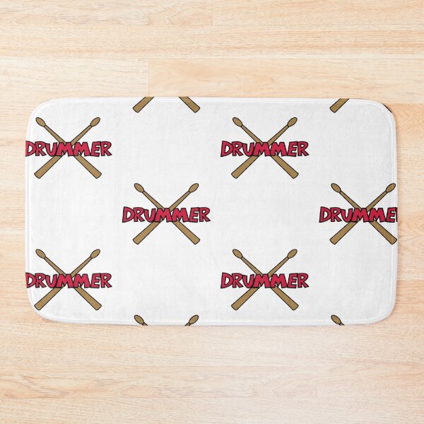 Item preview, Drummer with crossed Drumsticks designed and sold by chrisbears.