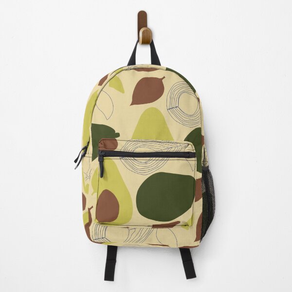 Item preview, Warm beige avocado green fruit pattern gift design designed and sold by Michael Schmidt.