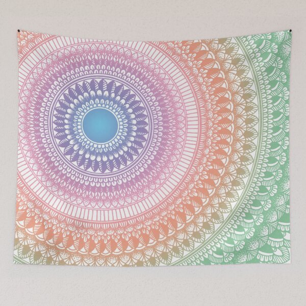 Item preview, Colorful intricate mandala art designed and sold by Mandala & More.