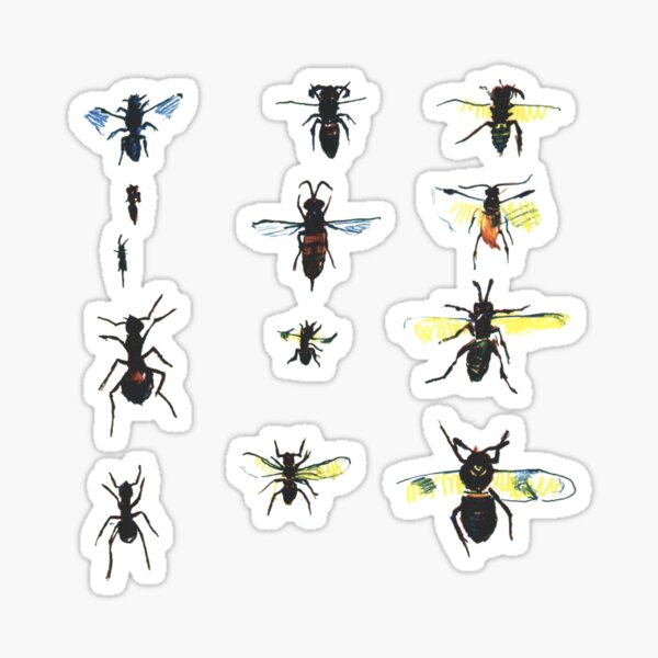 Item preview, Syd's insects designed and sold by jem-camisetas.