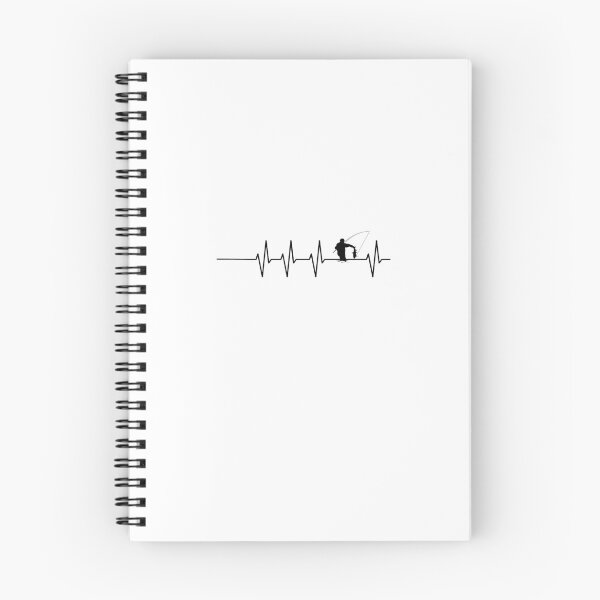 Item preview, Angler fisherman heartbeat EGK heart rate designed and sold by lsvds.