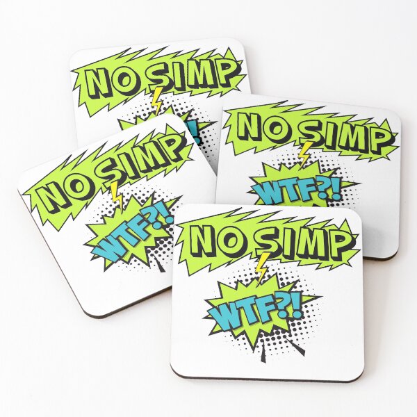 Item preview, NO SIMP !  designed and sold by TheAwesomeMiro.
