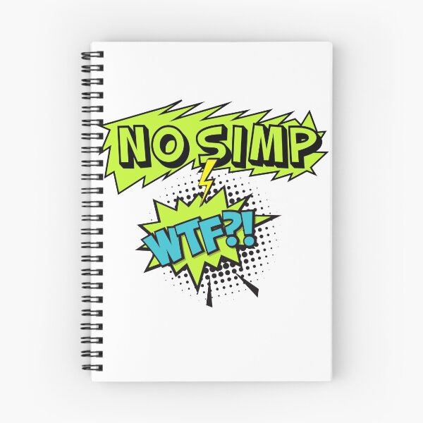 Item preview, NO SIMP !  designed and sold by TheAwesomeMiro.