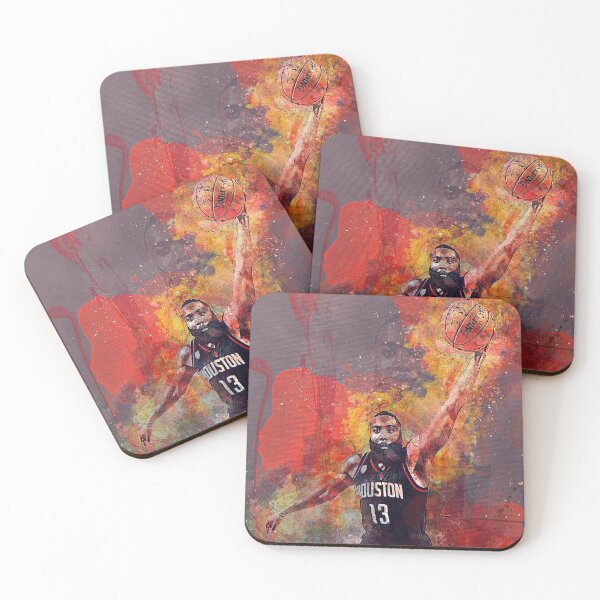 Item preview, James Harden Rockets Técnica mixta designed and sold by Pixel Drip.