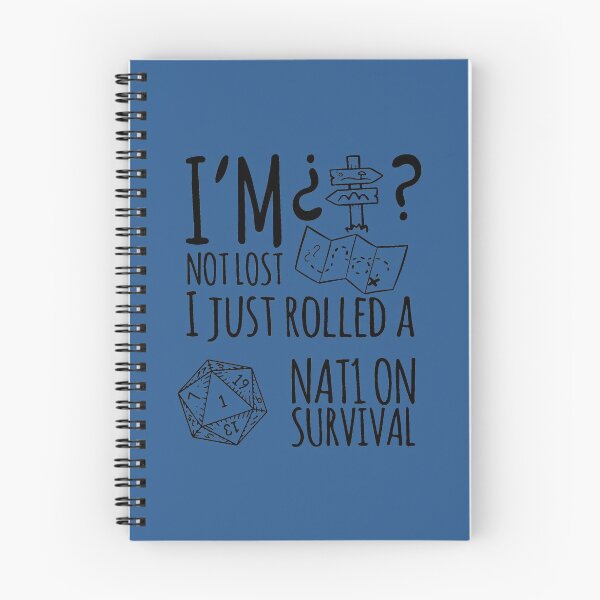 Item preview, No estoy perdido, solo saqué un nat1 en supervivencia. designed and sold by Faroth.