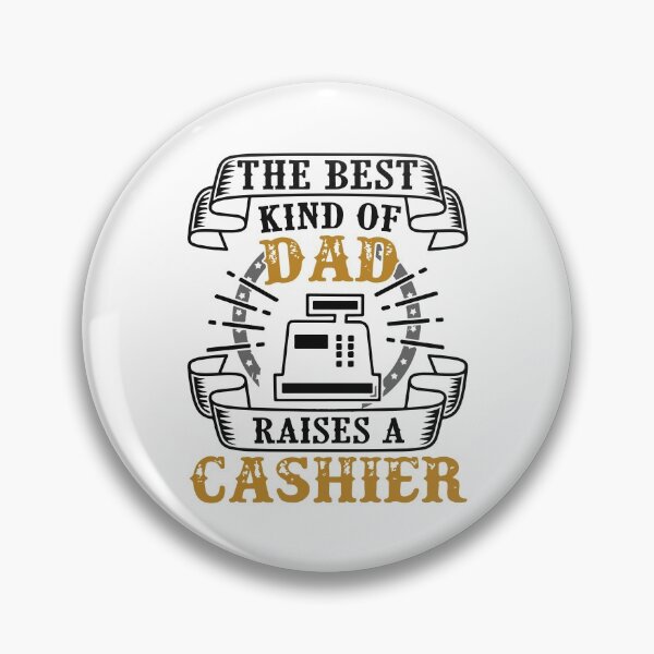 Item preview, The best kind of dad raises a cashier designed and sold by designdroplet.