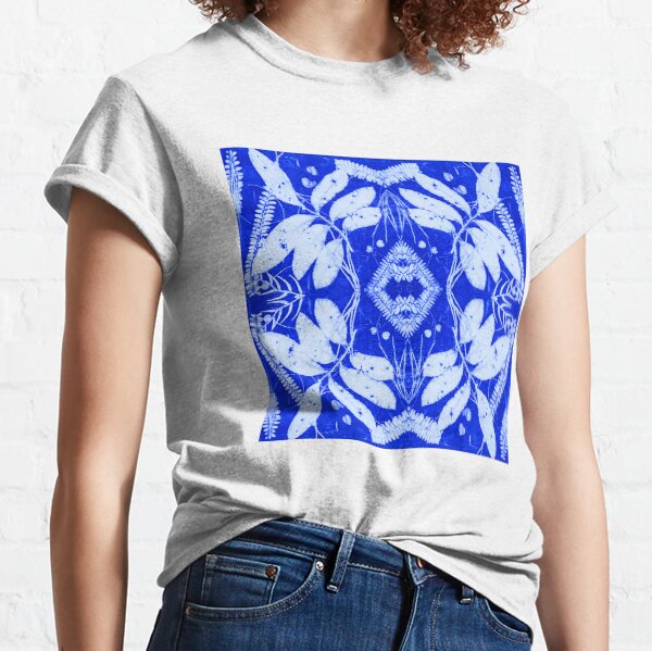 Indigo leaves Classic T-Shirt