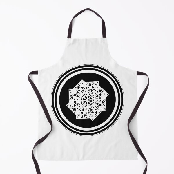 Item preview,  “The First Snowflake” - Geometric shape - Black and White - Circle - Logo - Minimal designed and sold by BDLVandFriends.