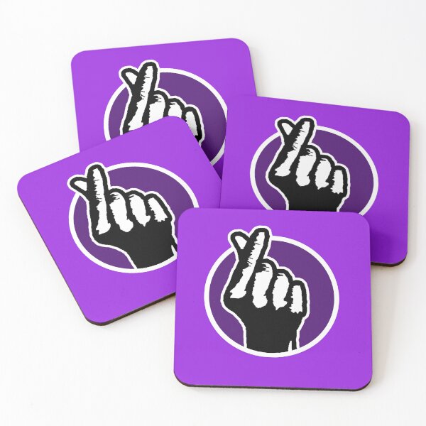Item preview, Finger Heart (purple) designed and sold by Mosef -e.