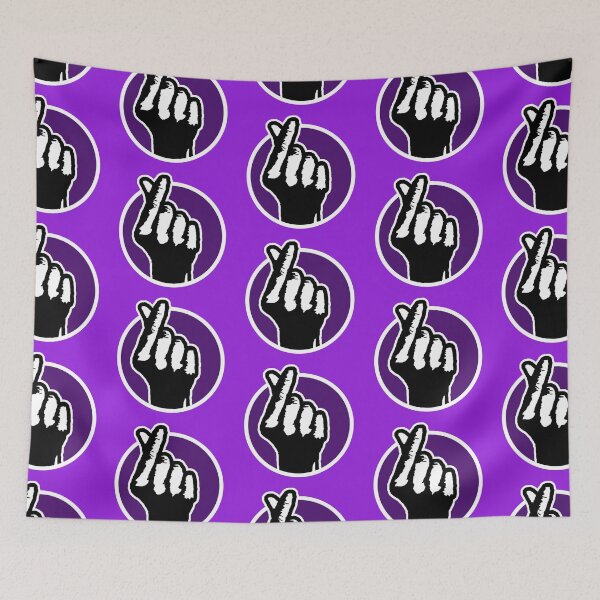Item preview, Finger Heart (purple) designed and sold by Mosef -e.