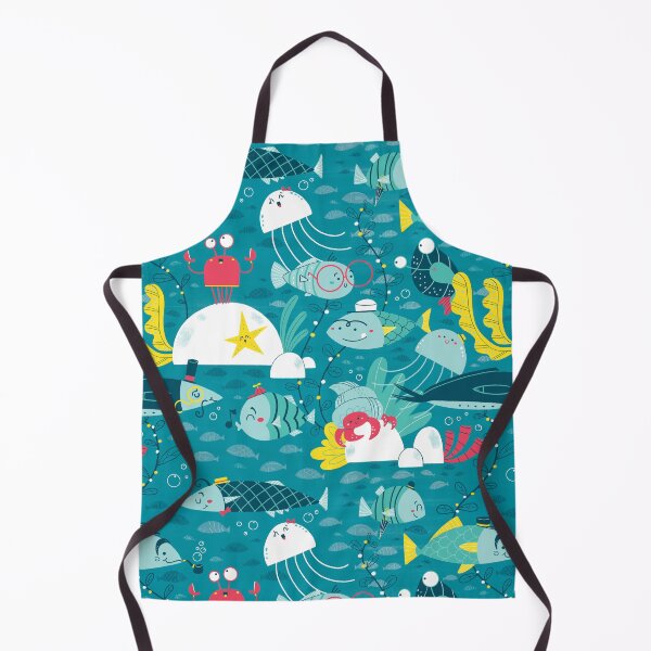 Item preview, Underwater marine life fishes characters designed and sold by Angela Sbandelli.