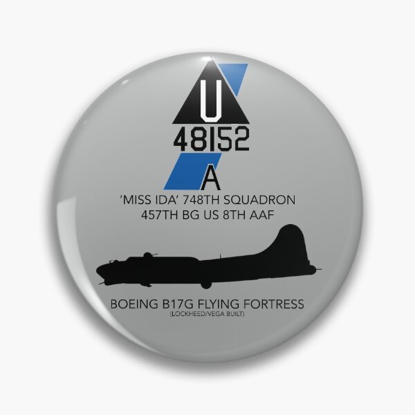 Item preview, Boeing B17G 'Miss Ida' tail code designed and sold by Wartime Designs.