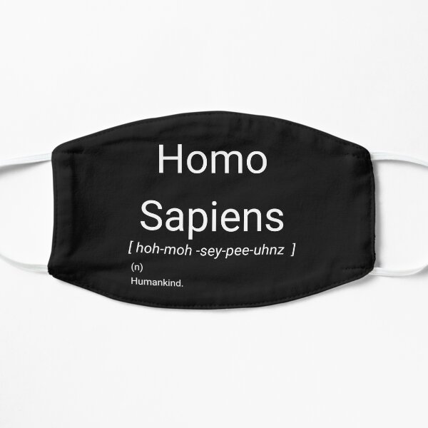 Homo Sapiens Definition Quotes Mask