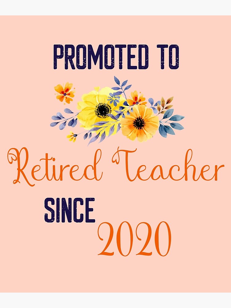 Teacher Retirement From Students Teacher Retirement Printable Gifts