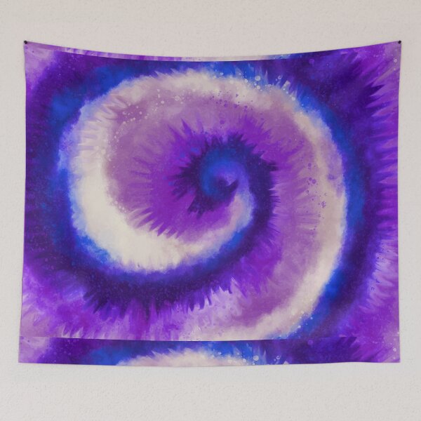 Item preview, Tie Dye dark purple, blue, white designed and sold by avit1.