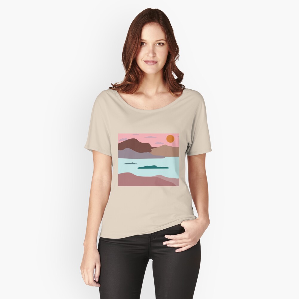 Aperçu de l'œuvre T-shirt coupe relax créée et vendue par LaetiArts.