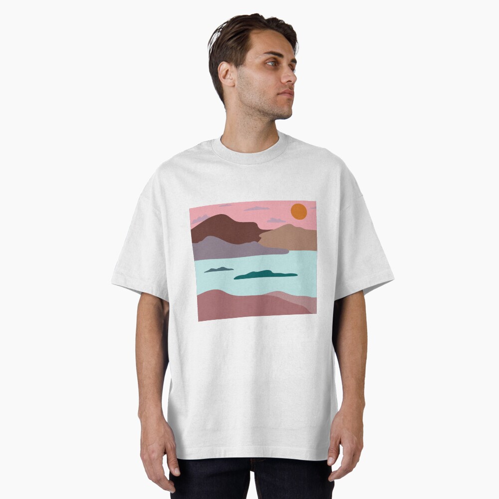 Aperçu de l'œuvre T-shirt oversize créée et vendue par LaetiArts.
