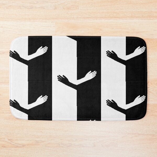 Item preview, Black And White Hands Working Together Across Lines designed and sold by adesignworld.